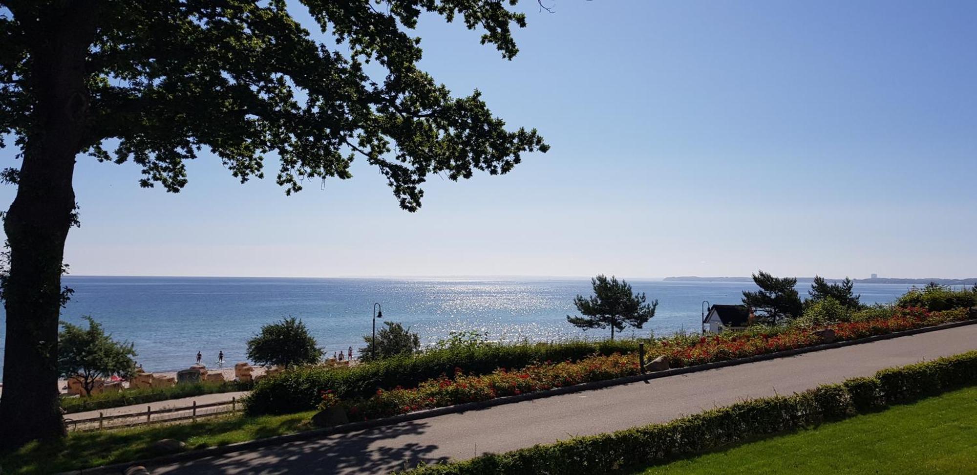 Panorama-Meerblick Am Scharbeutzer Strand Kültér fotó