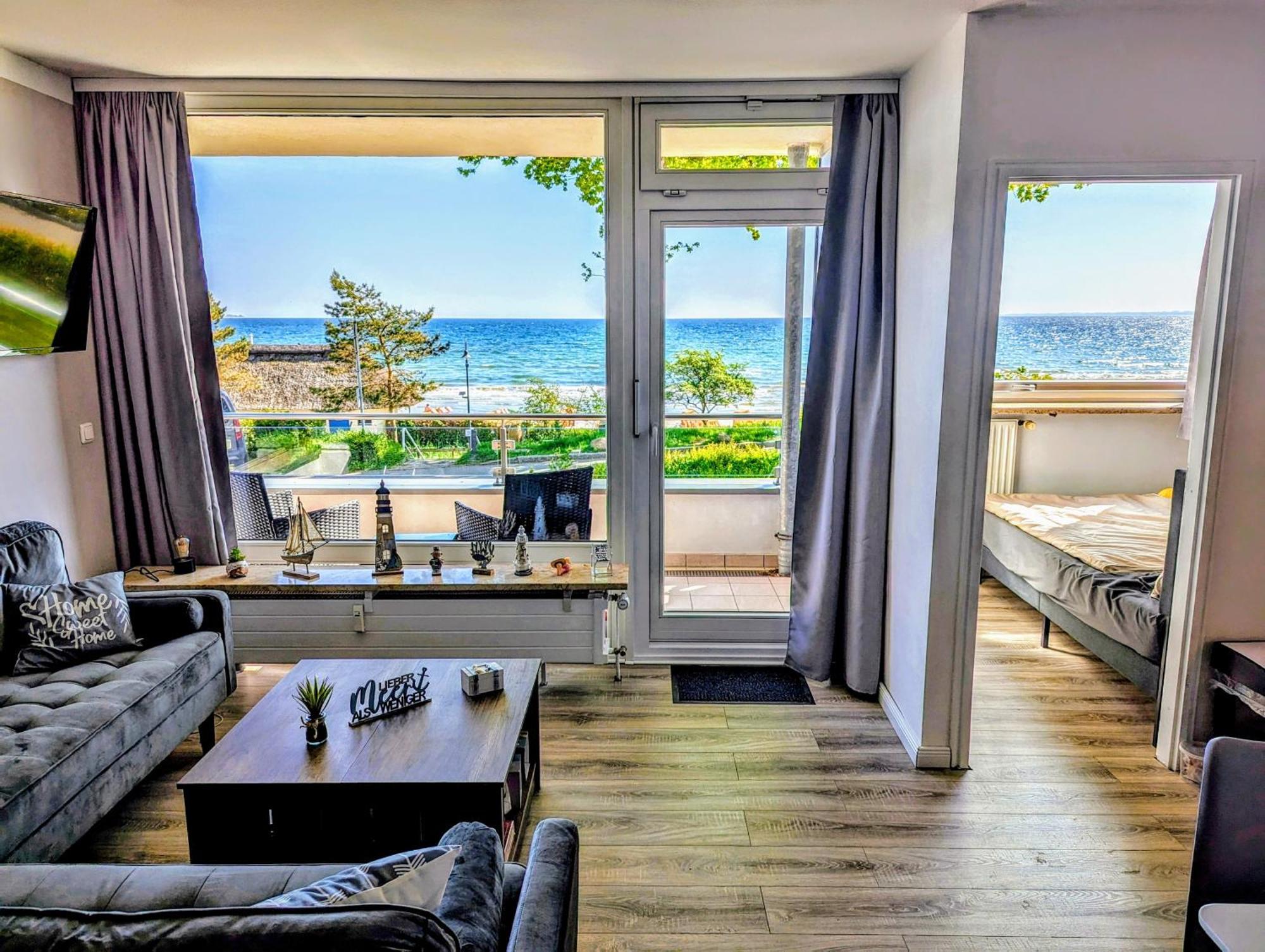 Panorama-Meerblick Am Scharbeutzer Strand Kültér fotó
